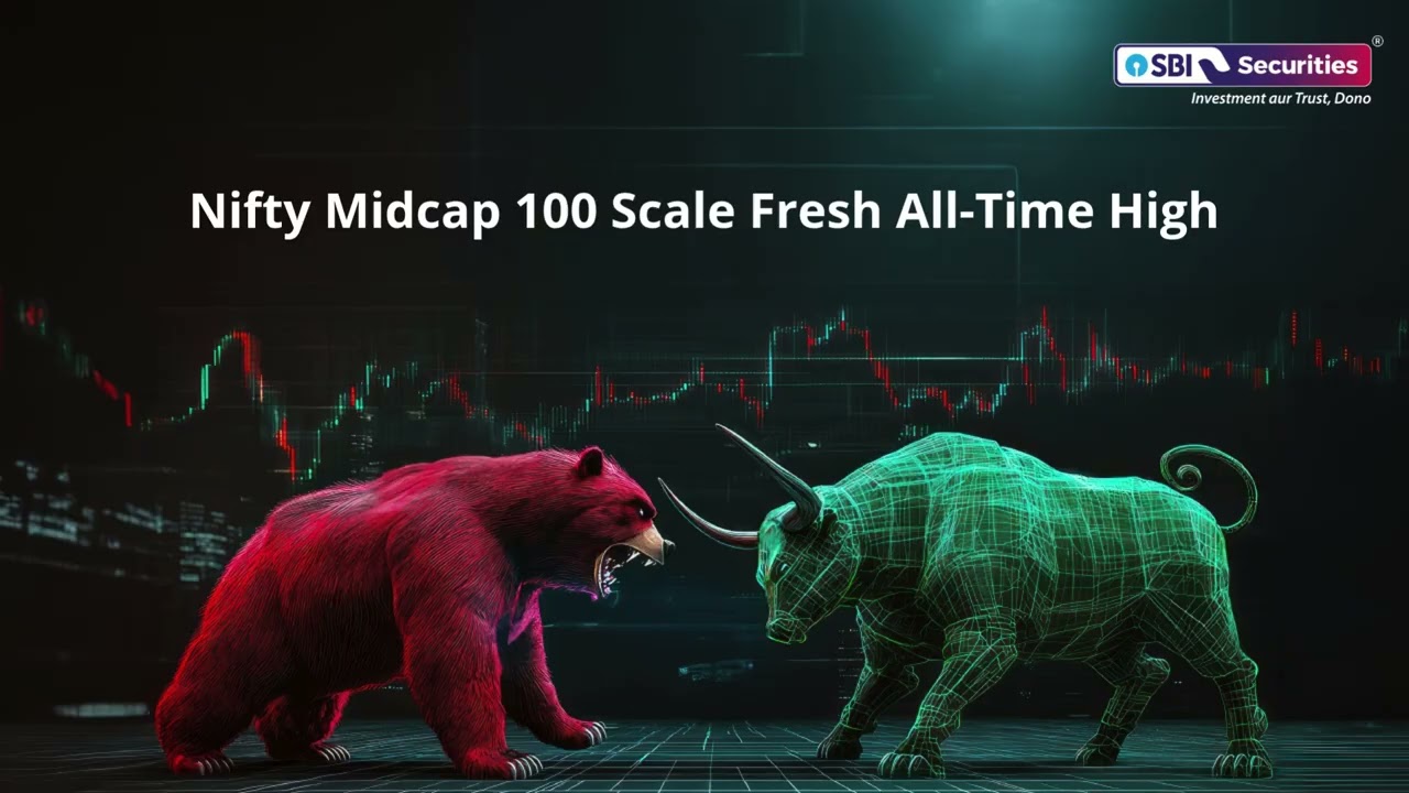 Nifty Midcap 100 Scale Fresh All-Time High