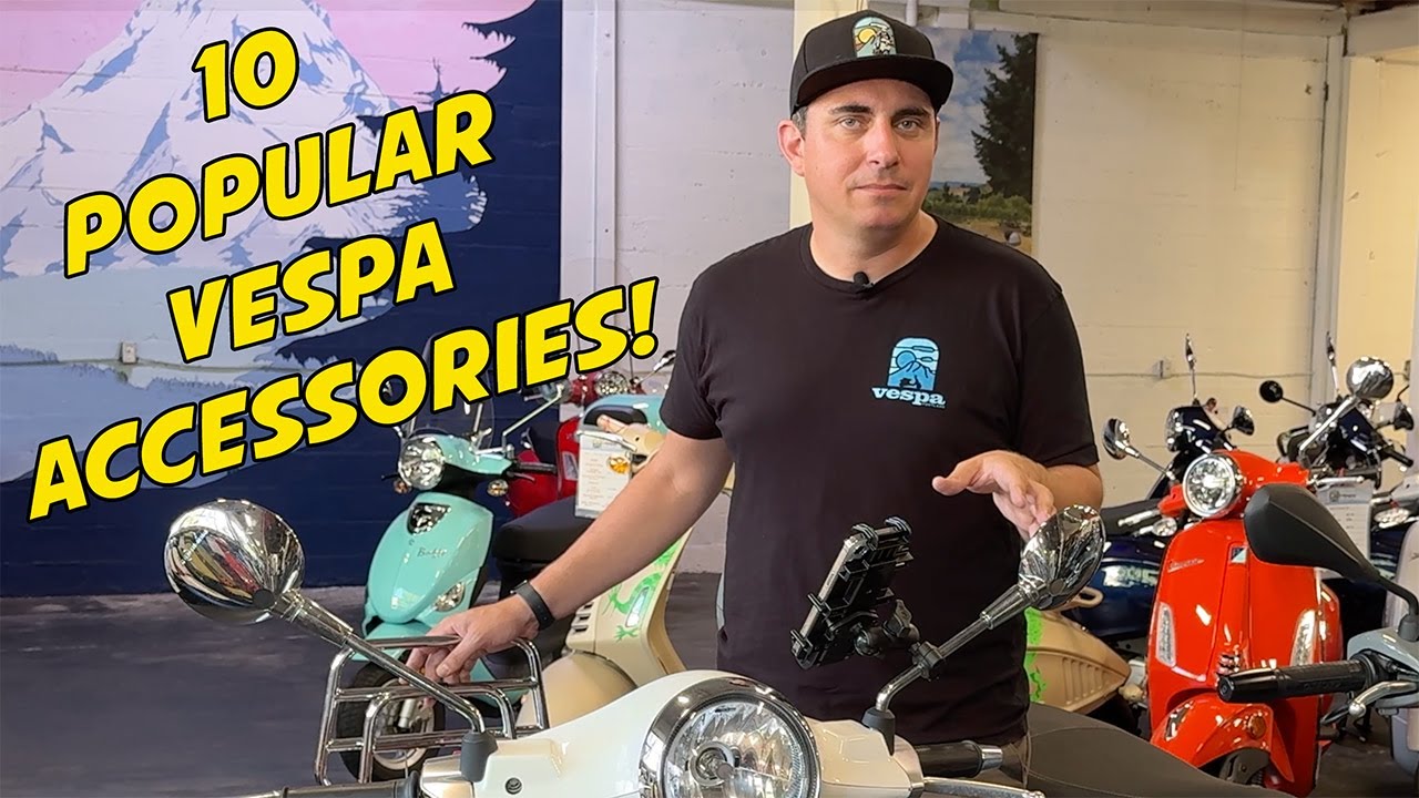 10 Popular Vespa Accessories