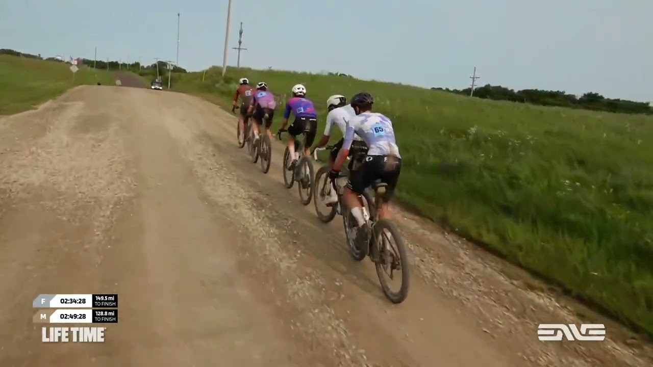 UNBOUND 200 Gravel | Cam Jones and Simon Pellaud Break Away