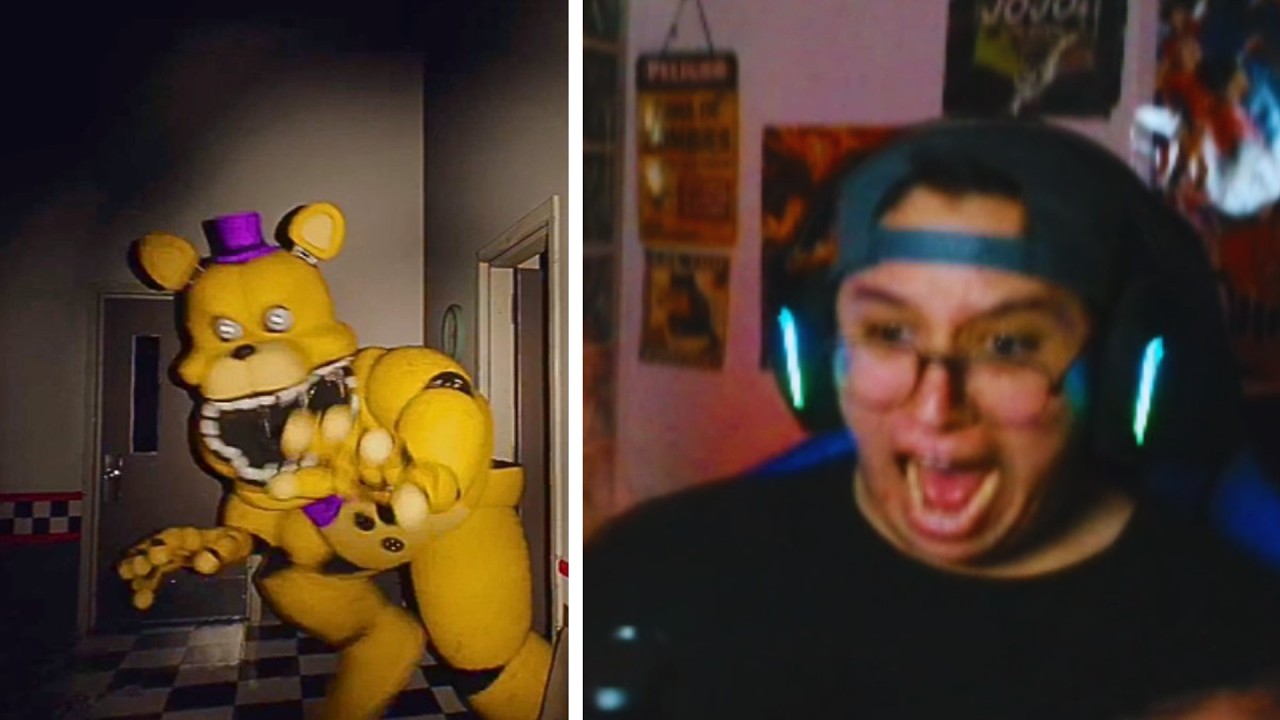 EN ESTE FNAF LOS ANIMATRONICOS CORREN POR TI