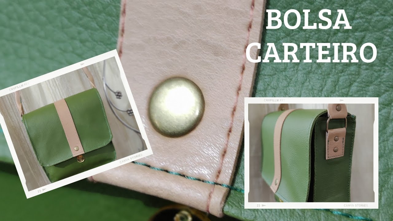 Bolsa carteiro super fácil