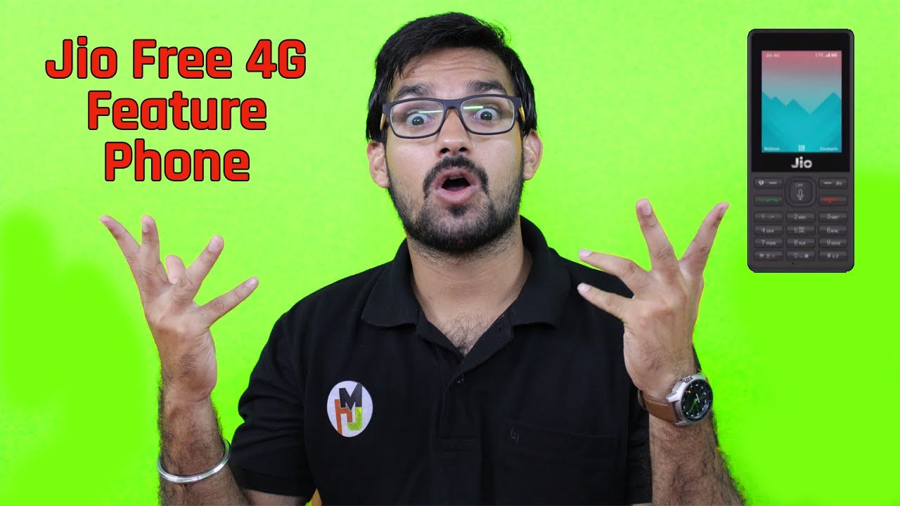 Reliance Jio Free 4G Feature Phone Launched - Plans, Features, Release Date (Hindi)