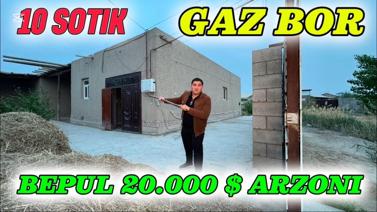 XAZORASP ATOLIQDA ARZON UY SOTILADI