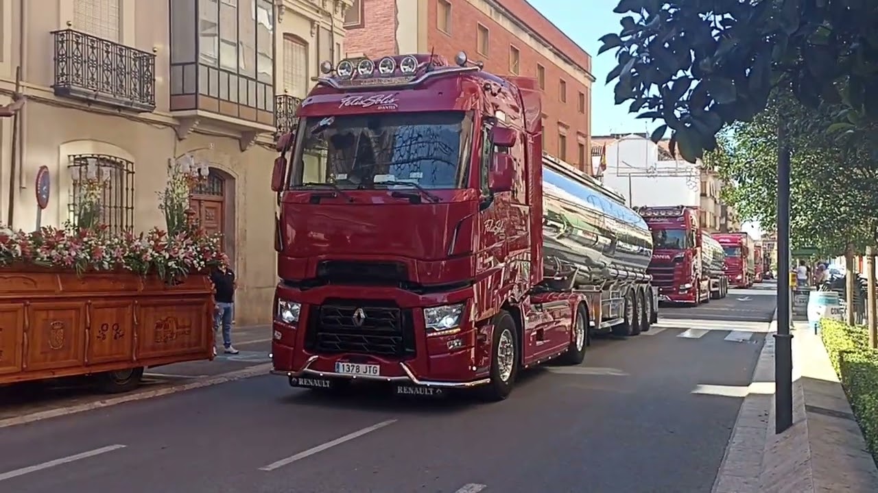 Celebración de San Cristóbal: Los conductores de Valdepeñas festejan a su patrón