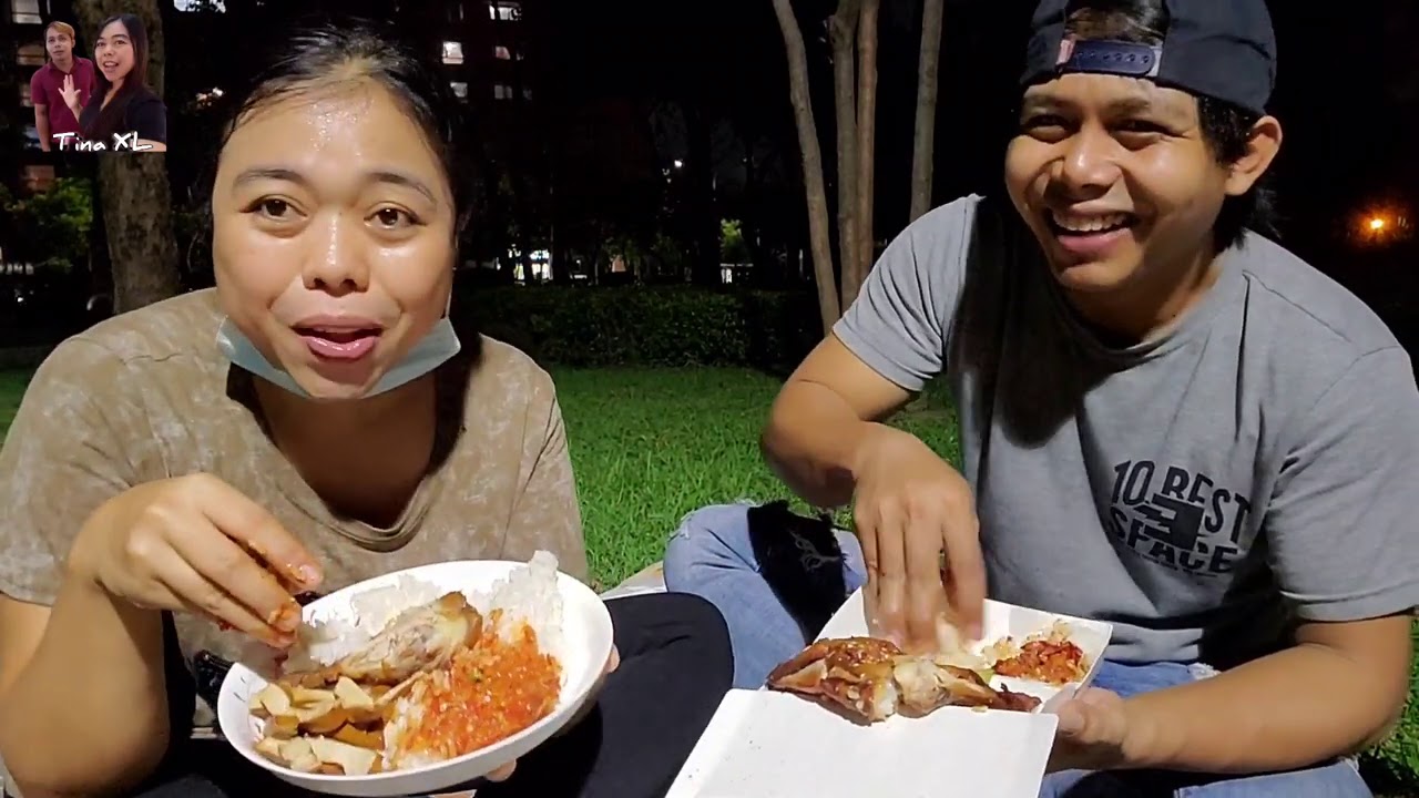 DINNER DITAMAN BARENG ISTRI DITAIWAN