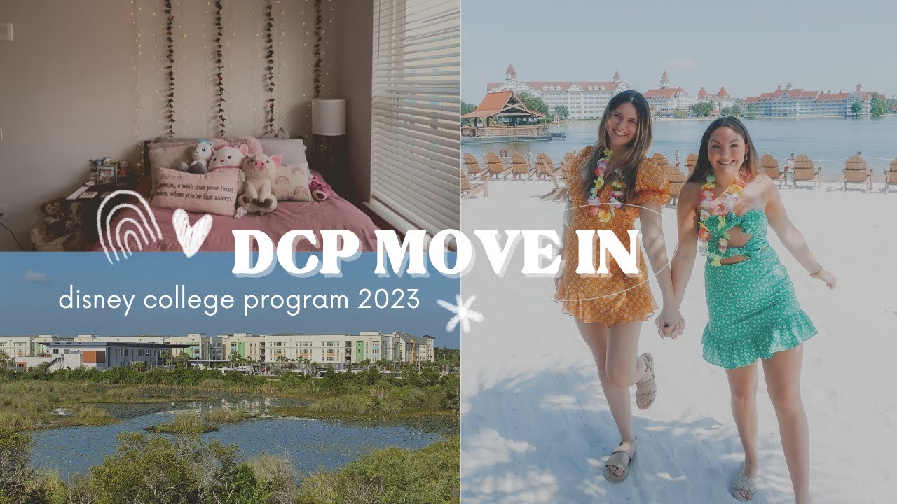 dcp move in 2023 // disney college program summer alumni