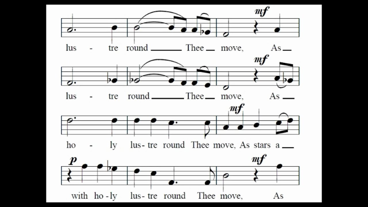O Thou the Central Orb - Wood