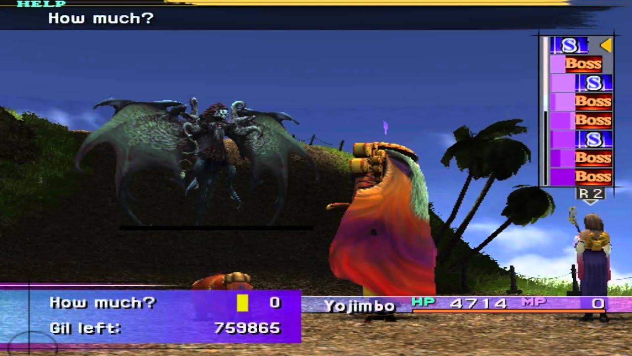 FFX: How to kill Dark Valefor with first hit (without training your Guardians and Aeons)