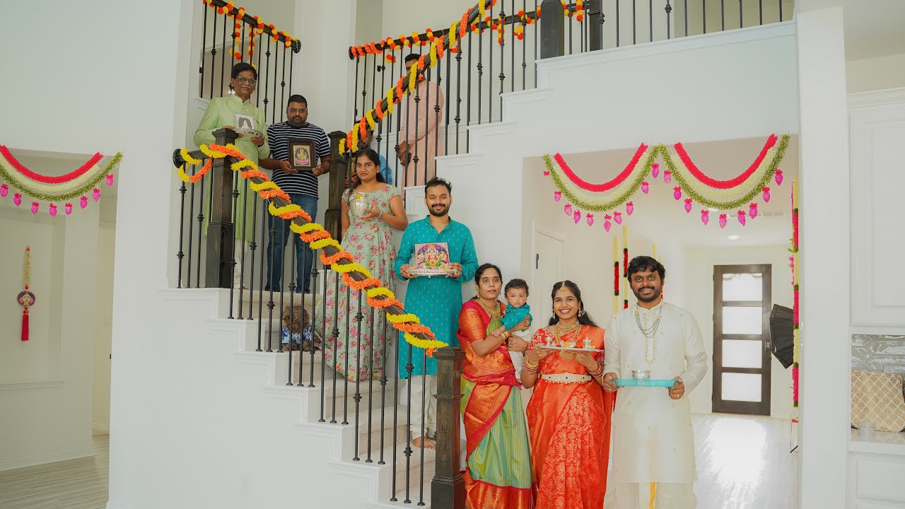 Nikhil & sanjana’s House Warming Ceremony 4k ||  SNAPX STUDIOS USA || Austin, Texas, USA.