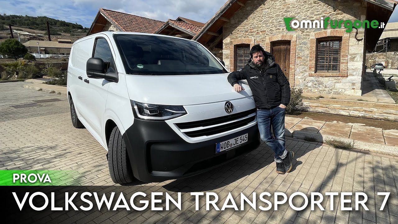 Volkswagen TRANSPORTER 7 alla prova. Moderno e TECNOLOGICO, ma con la faccia da BULLI