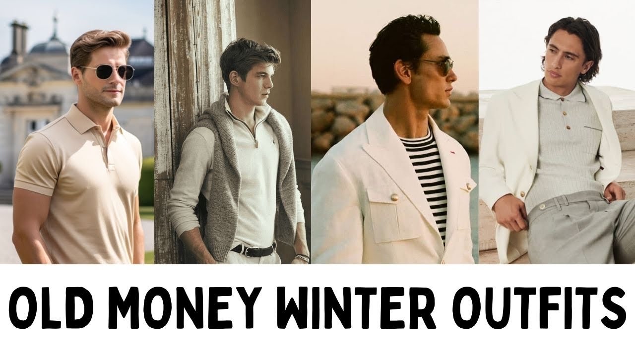13 Old Money Winter Outfits For Men | Old Money Aesthetics