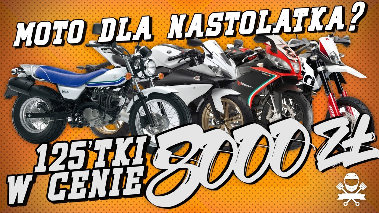 Motocykl dla Nastolatka zamiast Laptopa! do 8000 zł, klasa 125 ccm