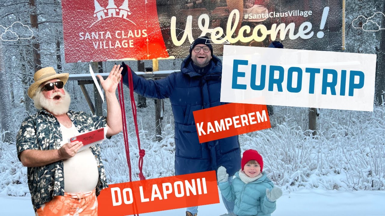 Prawdziwy Vlogmas z zimowego Eurotripu do Laponii|| Wizyta u Świętego Mikołaja🦌🧤🧣🎅🏻