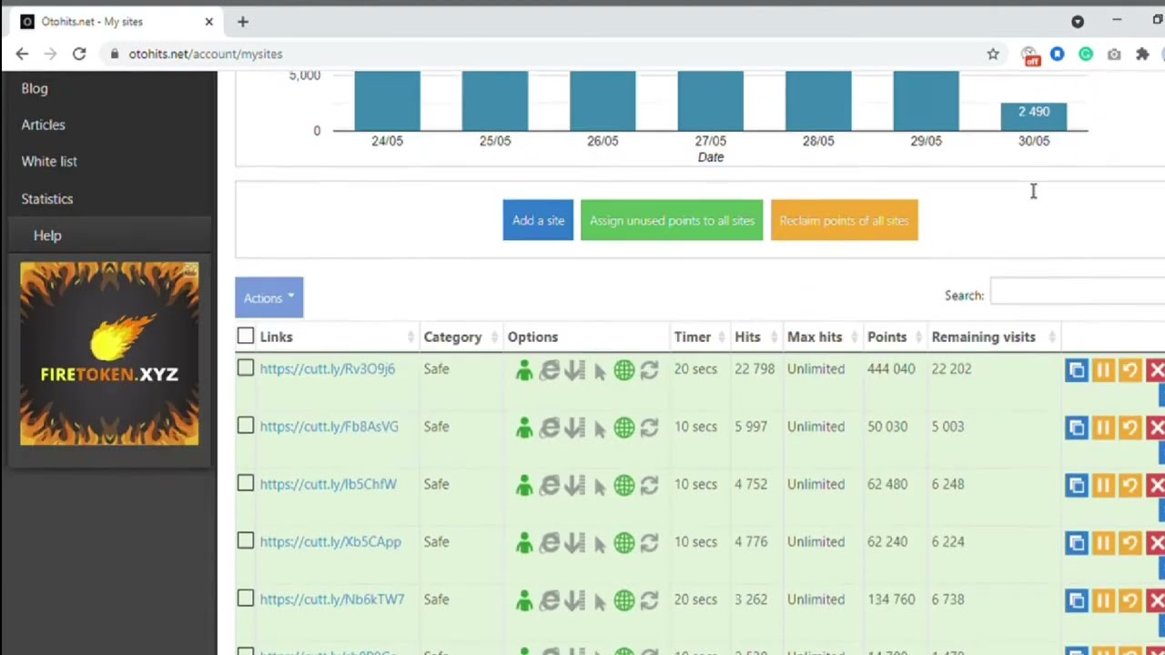 hits Auto Surf Traffic Exchange   Otohits net Free Web Traffic Generator   Unlimited Webs Traffic