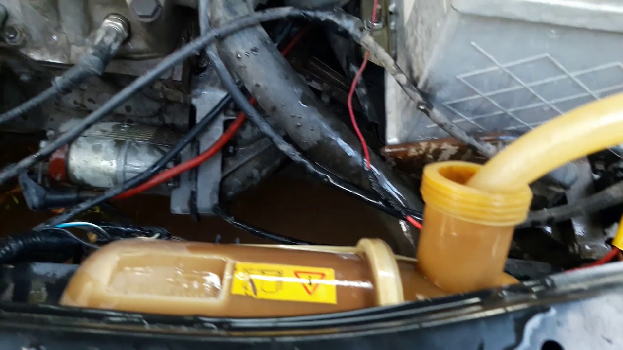 tempra tipo motor pas ve radyatör temizliği