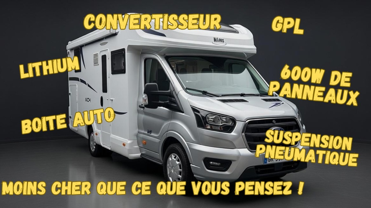 DERNIERE vidéo de camping car d'OCCASION avant de partir... !!! MC LOUIS MC4 281 MATIC