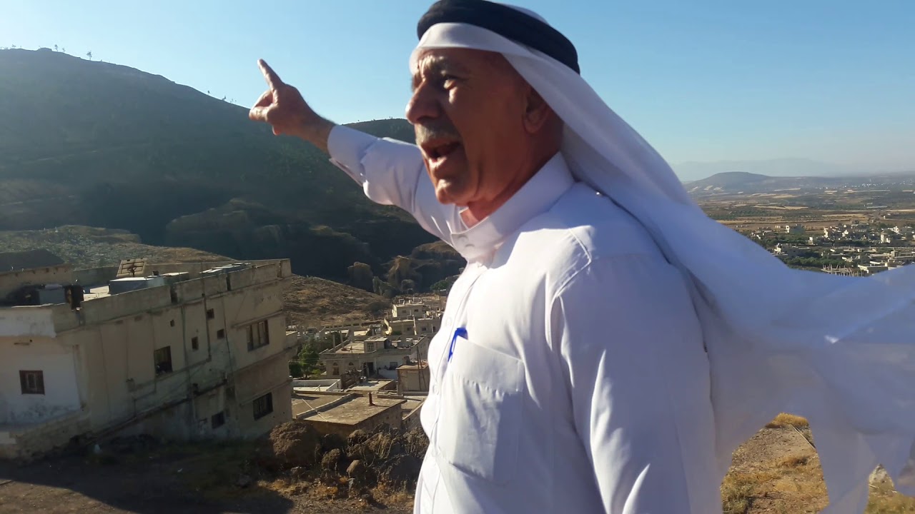 مدينة الحارة تصوير من التل -لقاء مع ماجد جراد وشاهد وضع درعا