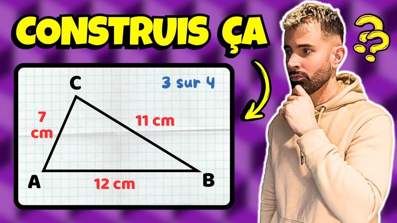 CONSTRUCTION d'un TRIANGLE – 6ème