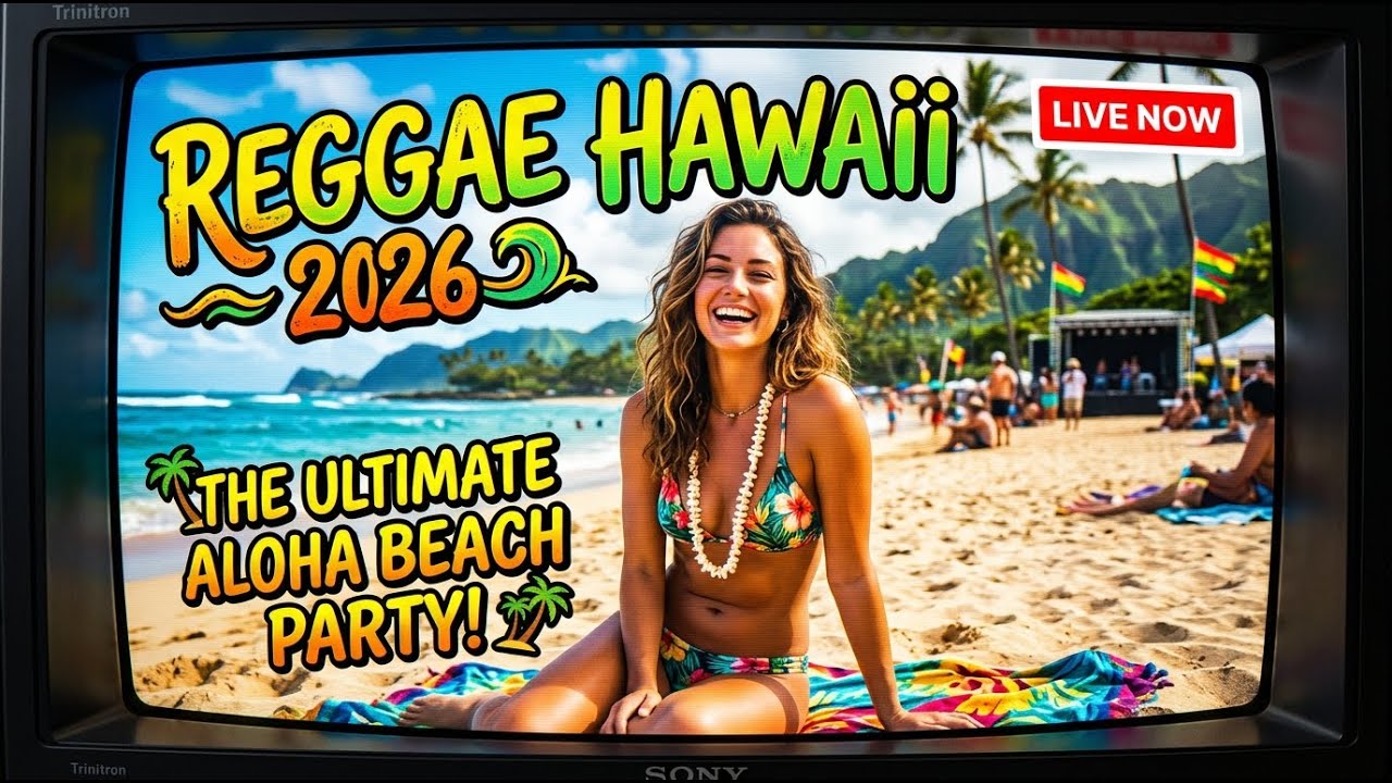 Reggae Beach Relaxation 2025 – Island Chill Music & Positive Vibes