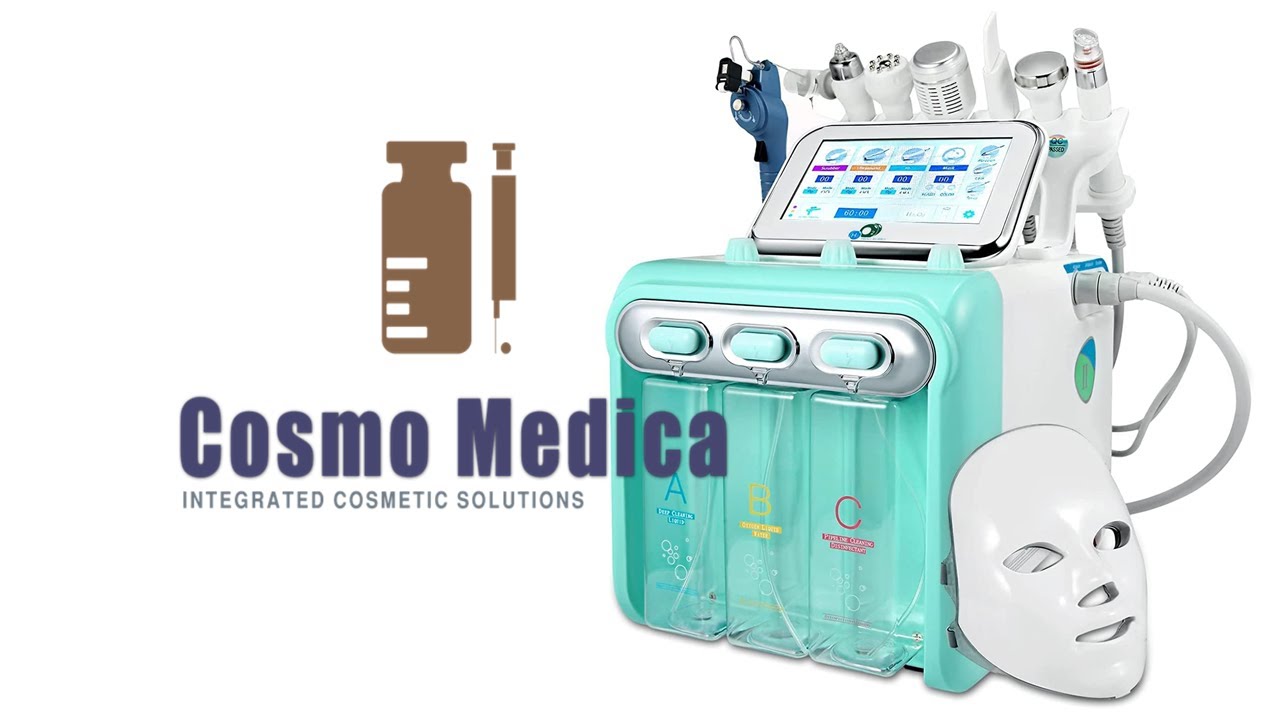 7 in 1 Hydrafacial Machine Arabic Training I شرح كيفية تشغيل جهاز هيدرافيشيال