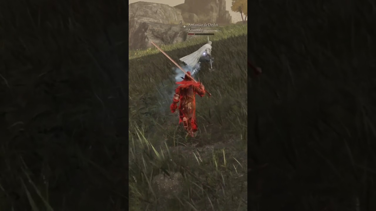 Why he's running? Thought they were winning #eldenring #fromsoftware #darksouls #pvp  #badredman