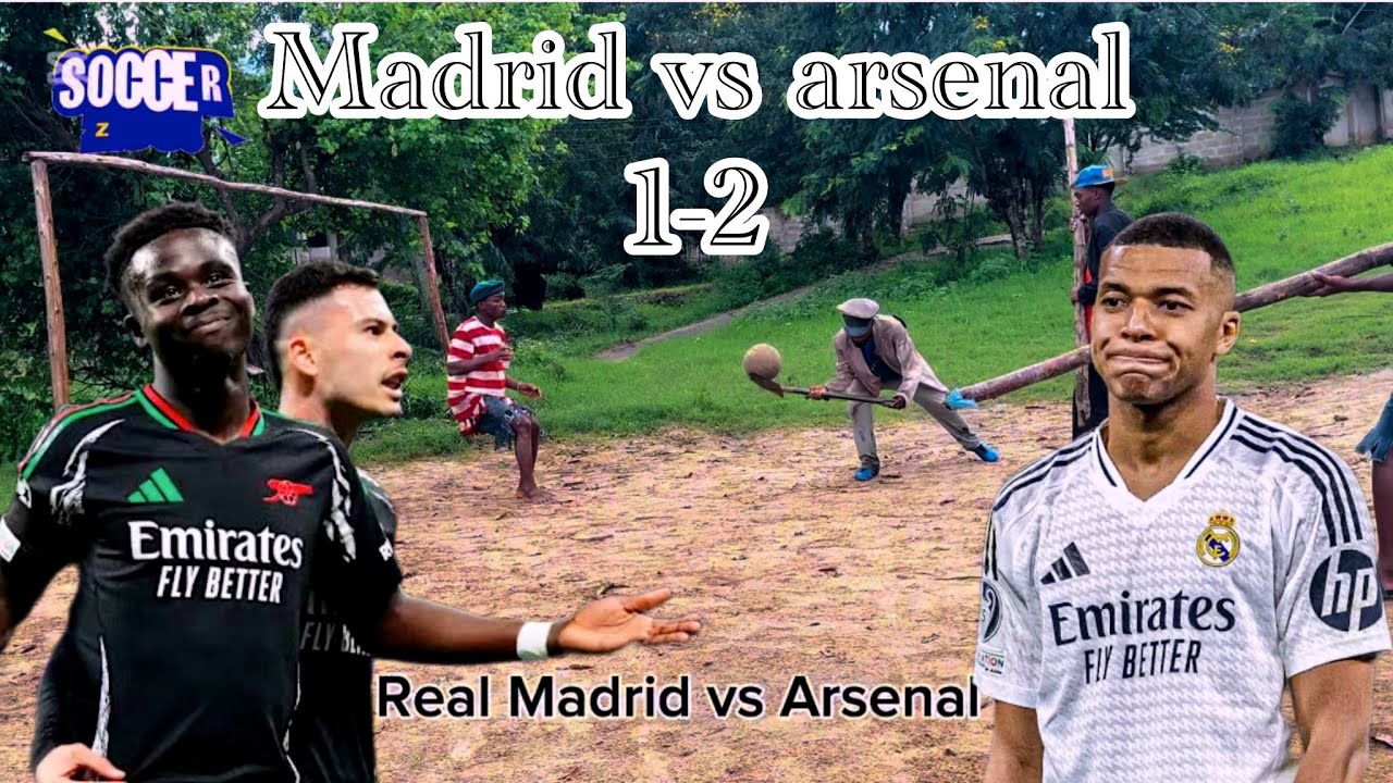 Real Madrid Vs arsenal ( funny goals and moments to watch 😂😂 ) Quarter Final UEFA