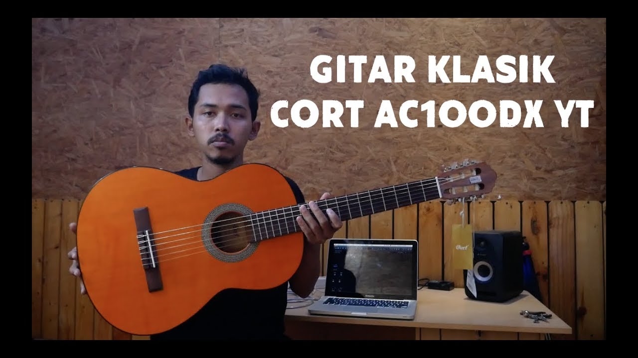 Cort AC100DX YT | Gitar Klasik dari Cort