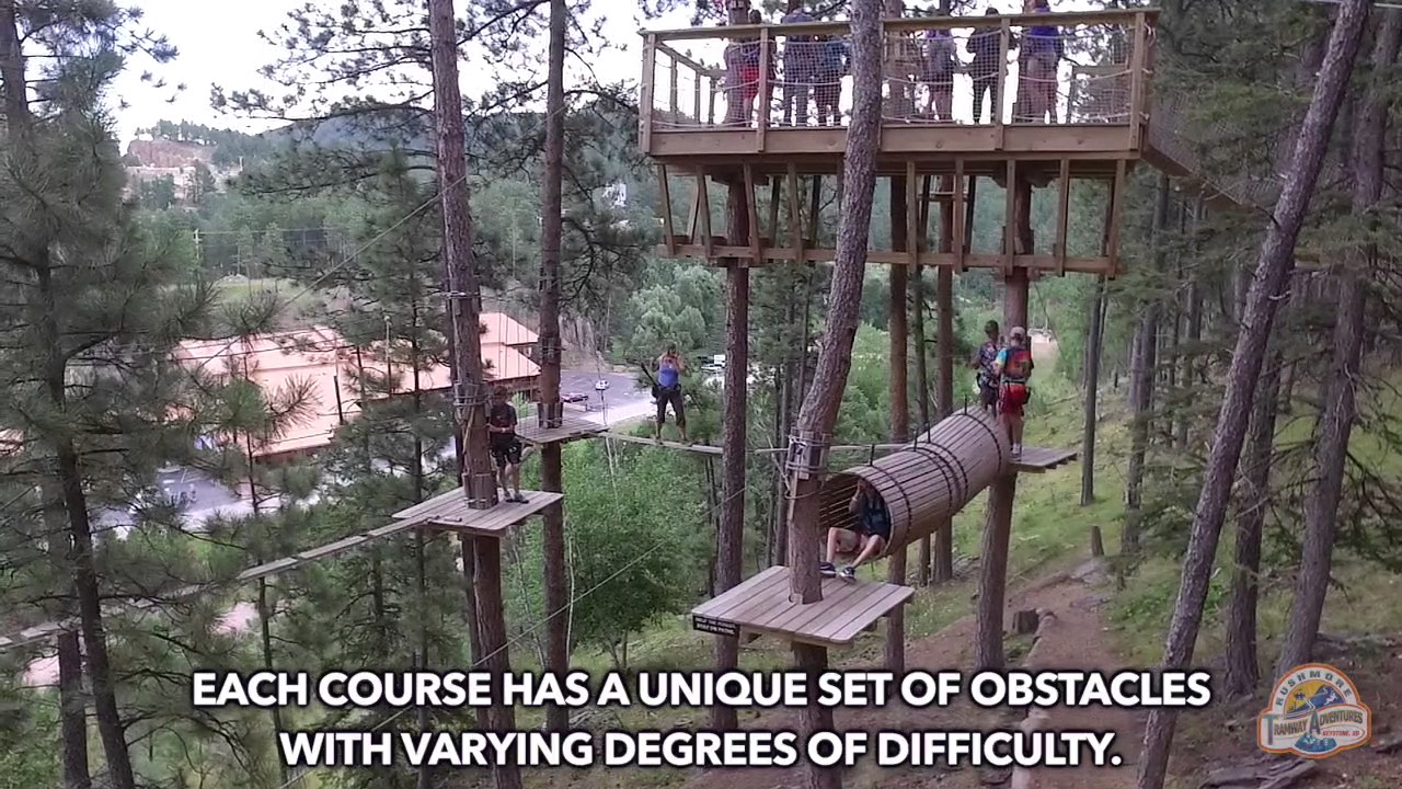Aerial Adventure Park @ Rushmore Tramway Adventures