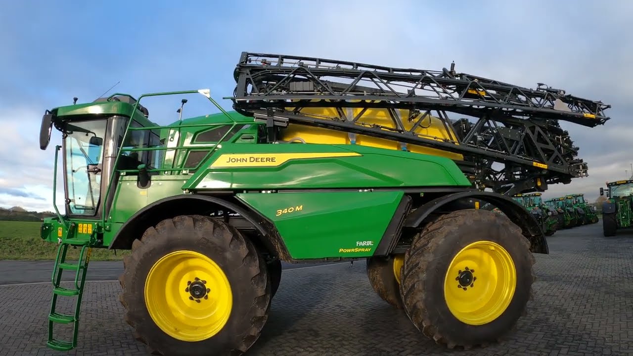 2025 John Deere 340M PowrSpray 6.8 Litre 6-Cyl Diesel Self Propelled Sprayer (225 HP) Farol Ltd
