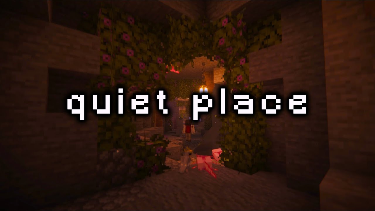 quiet place… (minecraft music & cozy cave ambience)