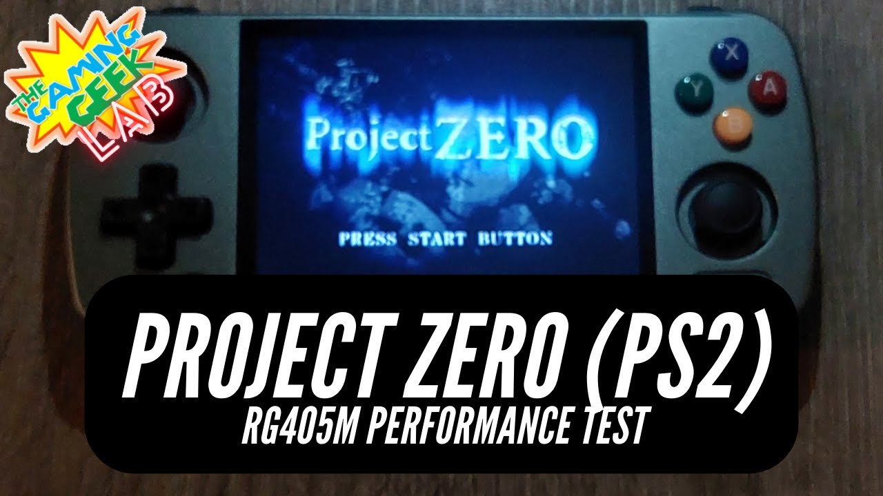 Anbernic RG405M Performance Test - Project Zero (Fatal Frame) (PS2)