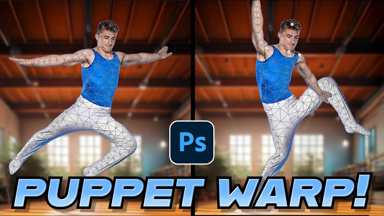 Photoshop: Bend Anything with The PUPPET WARP Tool!