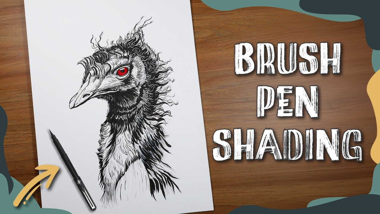 Brush Pen Shading For Beginners – Techniques & Tips