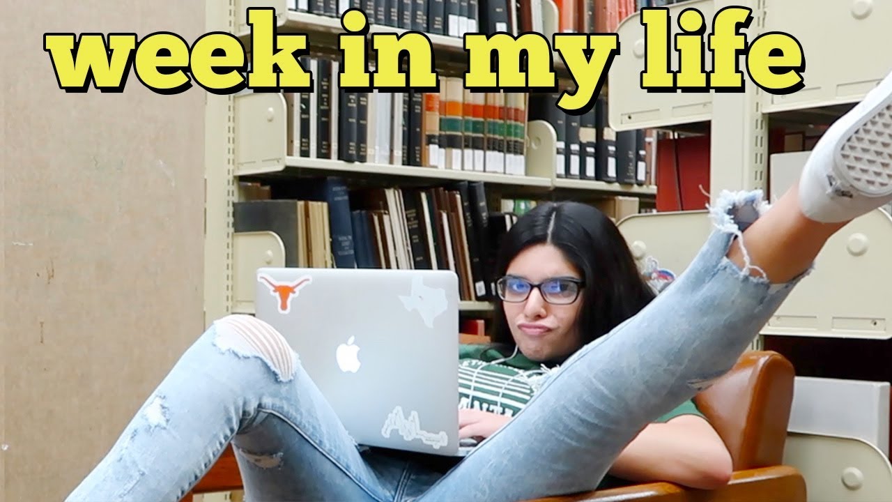 College Week In My Life | acne, stress, & tears