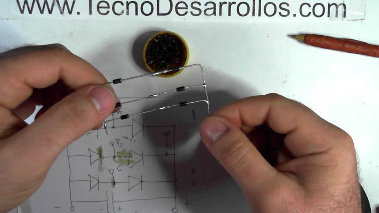 Puente de Diodos para Generador o Alternador