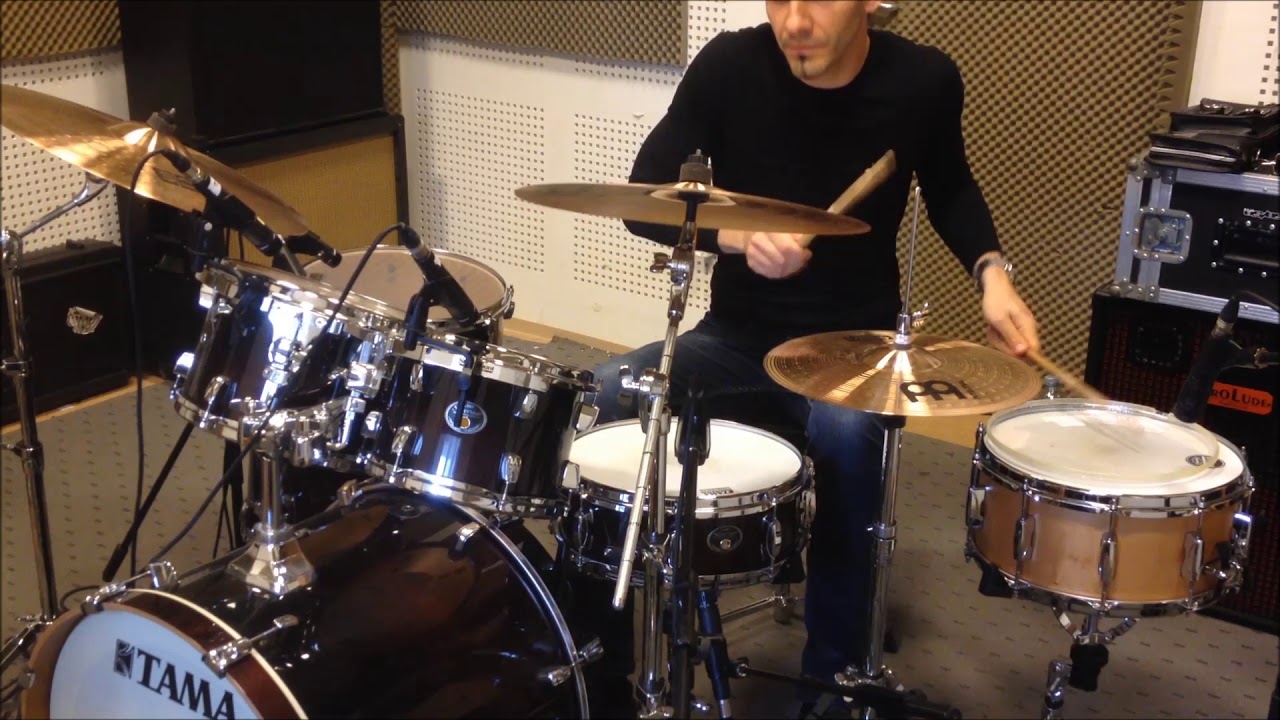 TAMA SILVERSTAR DRUMS - MEINL MCS CYMBALS - PLAYED BY ZSOLT TÓTH