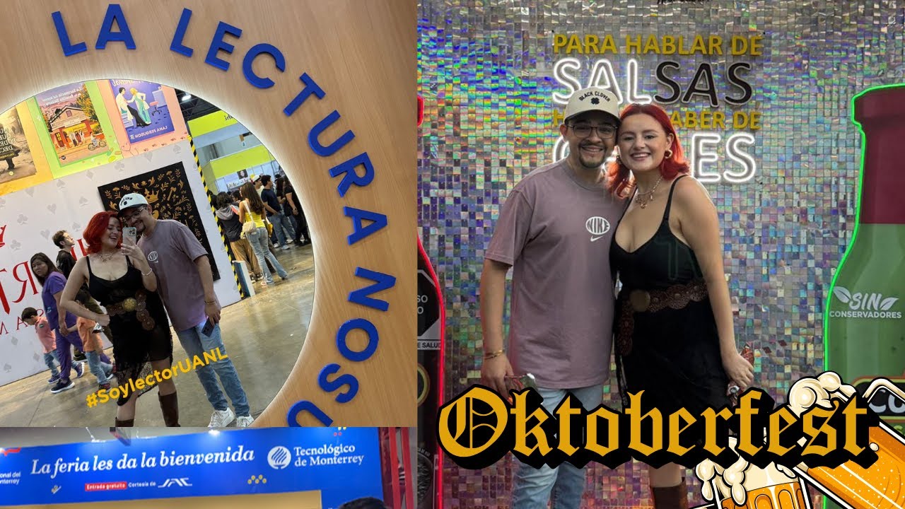 Así nos fue en el Oktoberfest y la FIL 🍺📚✨UN DIA CON CARO ♥