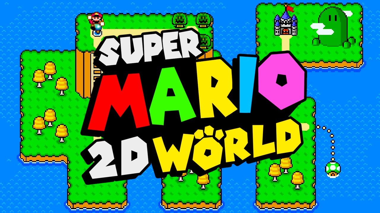 Super Mario 2D World FULL GAME Created in Super Mario Maker 2
