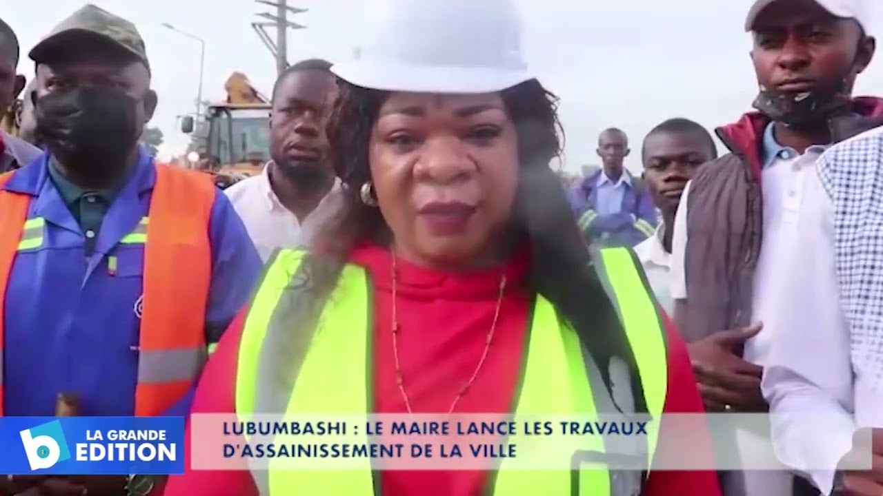 Lubumbashi: Le maire lance les travaux d’assainissement de la ville