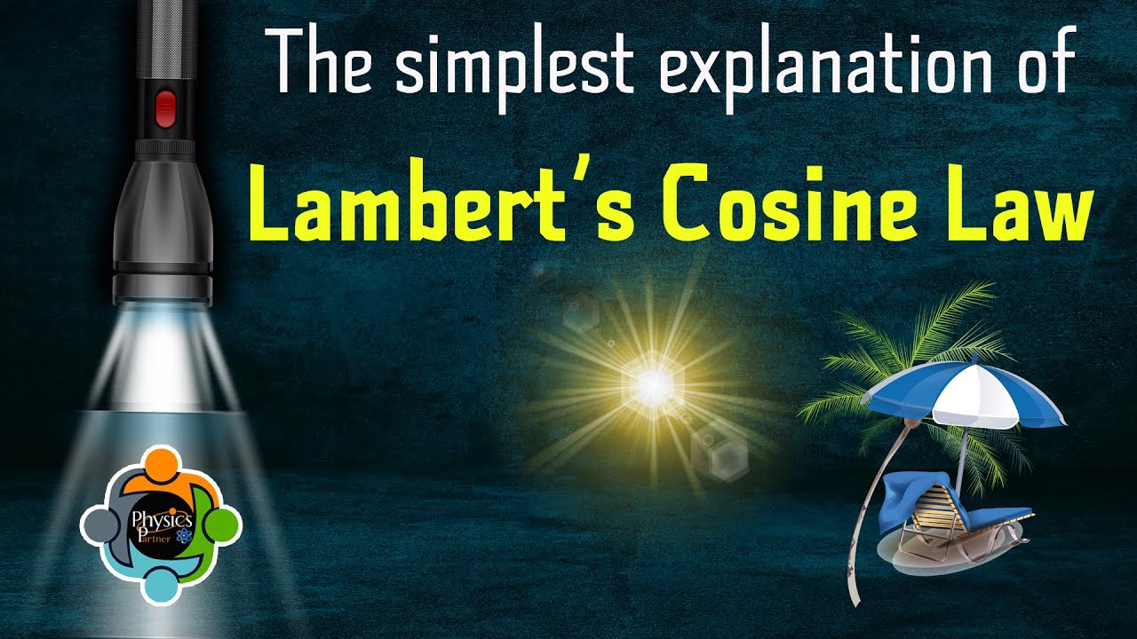 The simplest explanation of Lambert&rsquo;s Cosine Law