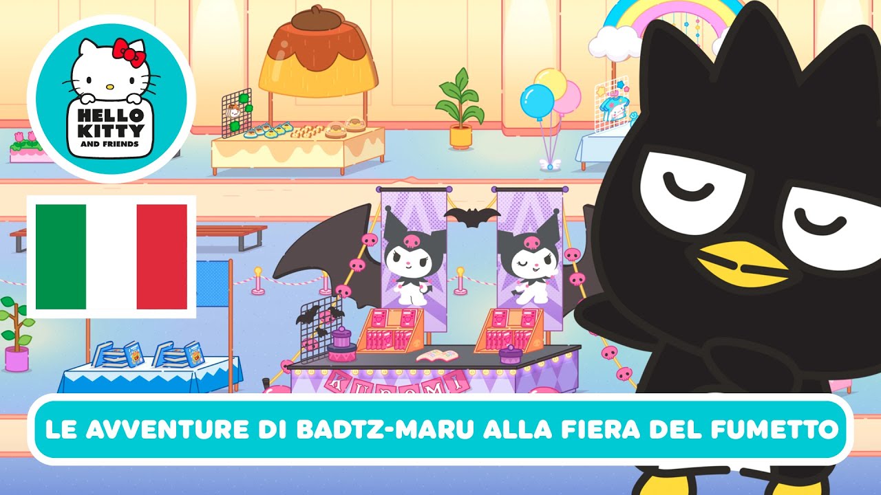 Badtz-maru alla Fiera del Fumetto| Hello Kitty and Friends Supercute Adventures S8 EP2