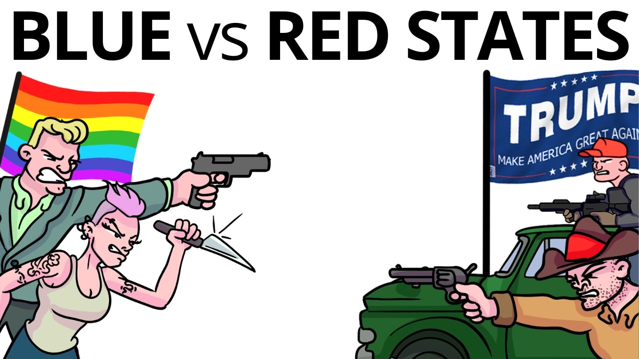 What If Red States Fought Blue States?