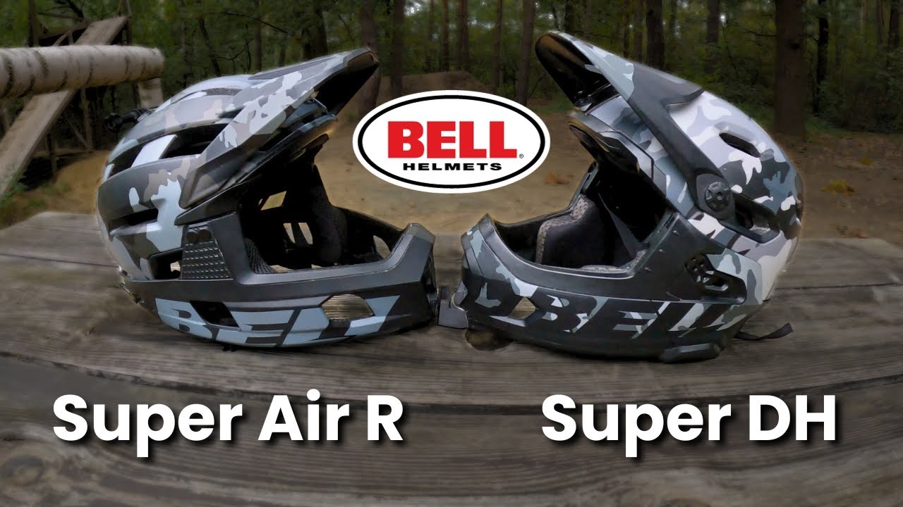 Full Face'y z odpinaną szczęką | BELL Super DH & Super Air R