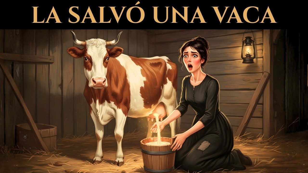 La vaca dio leche DORADA y la niña que iba a MORIR esa noche despertó completamente SANA 😭🐄