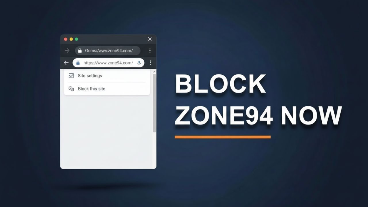 How to Block Zone94 Wi-Fi Website in Google Chrome | DelftStack Tutorial