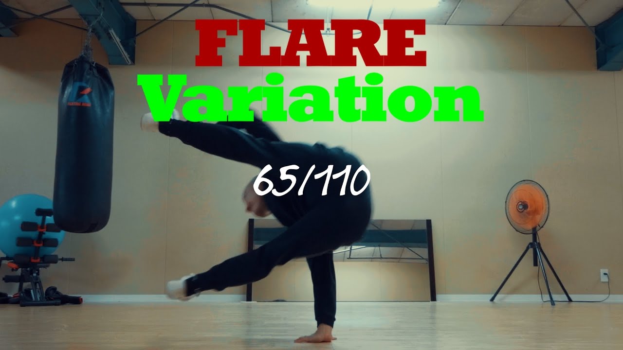 Bboy Hige - Breakdance 110 Flare Variations