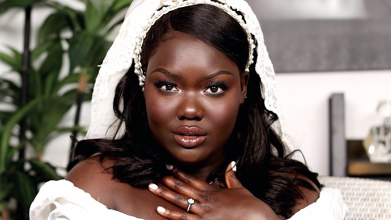 BRIDAL MAKEUP FOR DARK SKIN || Nyma Tang