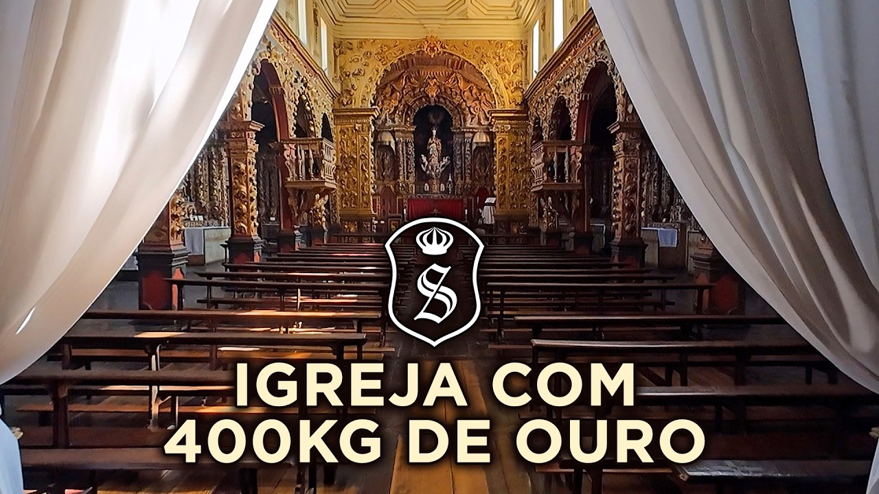 CAMINHO SABARABUÇU da ESTRADA REAL: Conheça as IGREJAS e a ARTE de SABARÁ