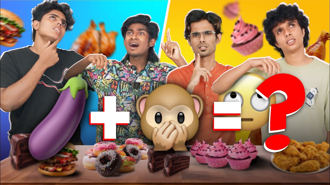 Guess The Food By Emoji 🍔🤔 Easy Medium Hard 😨 We Talks