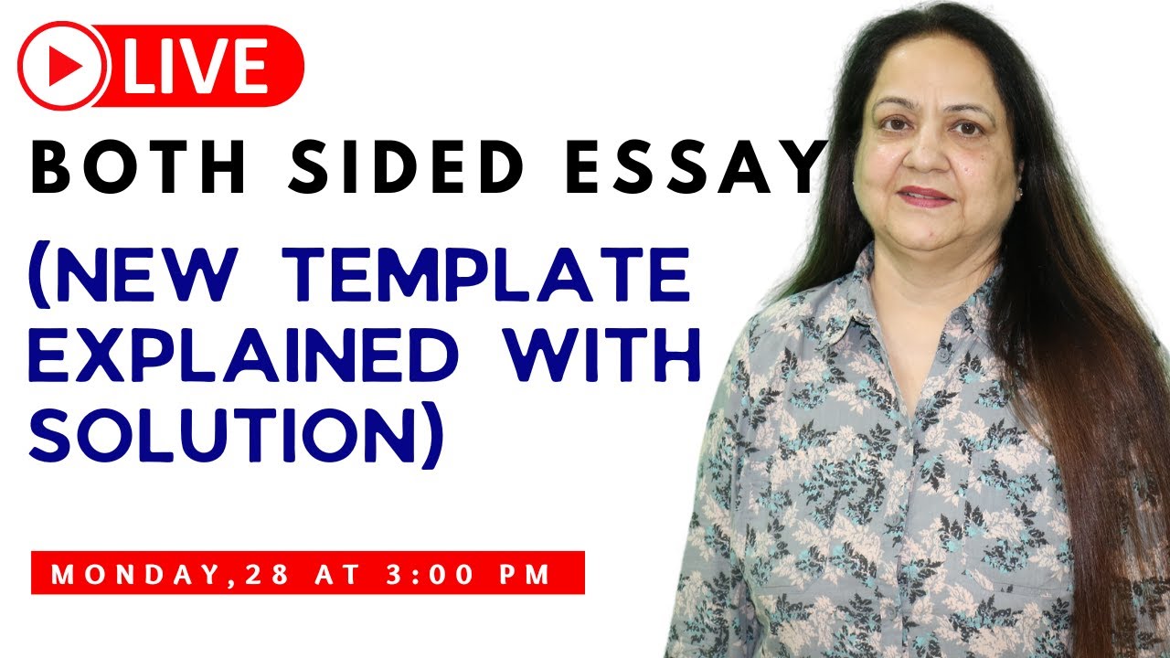 IELTS WRITING TASK-2 | BOTH-SIDED ESSAY | NEW TEMPLATE EXPLANATION | QUESTION WITH SOLUTION
